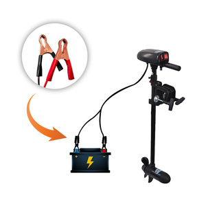 18LBS 12V 2 KM/H <span class=keywords><strong>Moteur</strong></span> Hors-Bord pour Kayak Canoë <span class=keywords><strong>Moteur</strong></span> Électrique Léger pour Bateau - Product Image 6