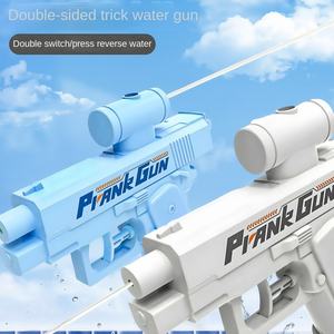 Pistola ad acqua in plastica per bambini con tiro inverso per bambini estate Splash battaglia attività all'aperto Spray fresco tattile sensoriale divertente scherzo divertente - Product Image 2