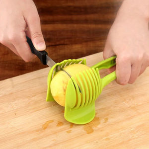 Cortador de Patatas y Tomates de Plástico para Cocina, Utensilio para Cortar Limones, Accesorios de Cocina, Gadgets para Alimentos - Product Image 4