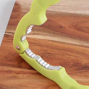 Multi-function Nuts PP+stainless Steel Nut Cracker Leather <strong>Handle</strong> Peel <strong>Device</strong> <strong>Tool</strong> - Product Image 2