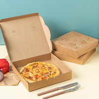 Boîte à pizza en carton blanc personnalisé Frozen Eco Friendly Firenldy Design avec gaufrage mat stratification revêtement UV pour emballage en papier