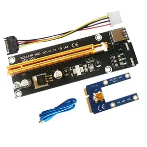 Riser 006S 006 Mini PCIe 1x Ke PCI Express X16 Kartu Riser Kartu Grafis Eksternal GDC Mini PCIe Ke PCI-e Slot
