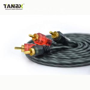 صوتيا للسيارة 2 قناة نقل صوت السيارة من الألومنيوم المطلي بالنحاس-3 م - Product Image 4