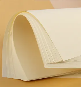 Papel de fichas creme alto branco personalizado para impressão de cadernos