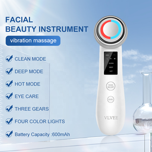 2024 iontophorèse machine vibration faciale photon rajeunissement de la peau massage chaud <span class=keywords><strong>maison</strong></span> beauté <span class=keywords><strong>lifting</strong></span> du visage masseur dispositif - Product Image 6