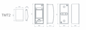 <b>Waterproof</b> Plastic <b>Box</b> TMT(HT) Series HT-2 Distribution <b>box</b> - Product Image 2