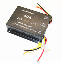 Nouveau 40A 50A 60A 480W DC à DC 24V 12VHigh Efficiency Step Down Bulk Converter Car Power Current Transformer Supply