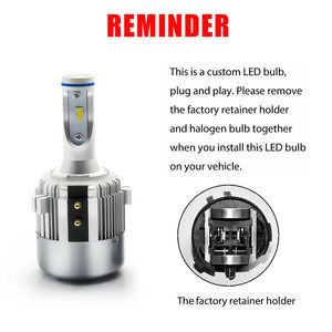 Nuovo Faro LED 12V 7200LM 72W H7 CSP 6000K per <span class=keywords><strong>Golf</strong></span> MK6 MK7 Touran 2016 <span class=keywords><strong>Scirocco</strong></span> - Product Image 5