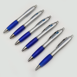 定制环保银色促销礼品圆珠笔屏幕紫外数字热转印蓝黑墨水塑料笔 - Product Image 3