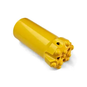 מקדחי סלע T38 עם הברגה 64 מ\\\"מ, 10 כפתורים, גוף סטנדרטי, מקדח כפתורים עם מרכז נייח - Product Image 4