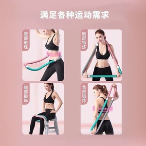 Spring Hula Hoop For Women PVC Elastic Fitness Equipment With Weighted Design For Abdominal Training And Waist Shaping Indoor - Product Image 4