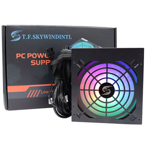 500W 24Pin ATX máy tính cung cấp điện RGB Fan 110V 220V <span class=keywords><strong>PSU</strong></span> 500W PC chơi Game cung cấp điện cho PC - Product Image 1
