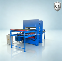 Presse de vulcanisation automatique PLC pour dalles de caoutchouc, machine hydraulique de moulage pour tapis de sol en caoutchouc et tapis de gym