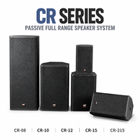Haut-parleur passif professionnel JSL 10 pouces 250W, enceinte bidirectionnelle 96dB 8 Ohm SpeakON NL4 90x60, moniteur de scène, sonorisation live