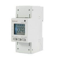 Medidor de kWh Monofásico RS485 MODBUS Acrel ADL200, Precisión 0.5, 80A, 230V, Montaje en Riel DIN, Pantalla Digital