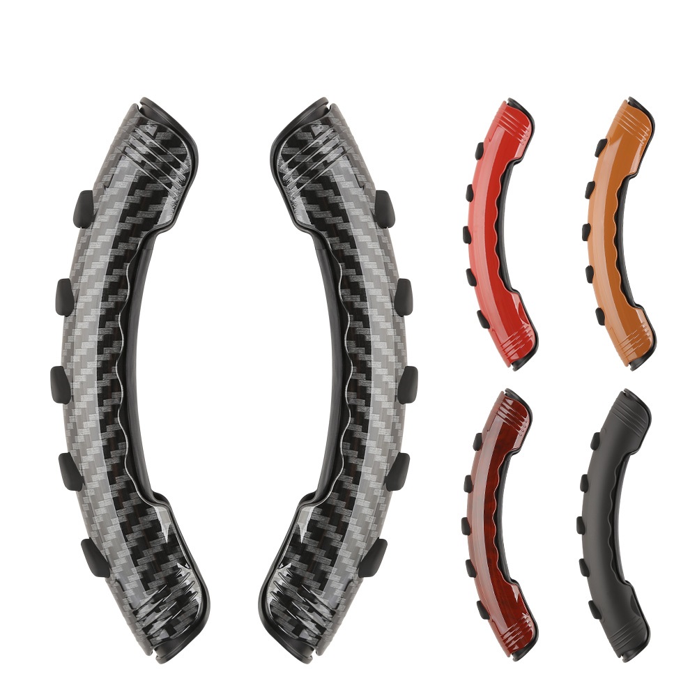 Автомобильное украшение, интерьер, ручка рулевого колеса, роскошный чехол на рулевое колесо для автомобиля