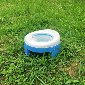 Siège de toilette polyvalent <span class=keywords><strong>3</strong></span> en 1 pour enfants, pliable, portable, antidérapant, en PP et EVA, siège de toilette pour tout-petits, pour la maison et l'extérieur - Product Image 4
