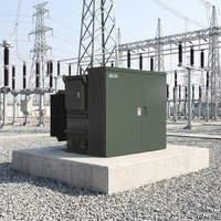 Transformateur ONAN monté sur socle 1000 kVA 12,47 kV IP55 Résistant aux produits chimiques Haute fiabilité pour l'eau et les eaux usées