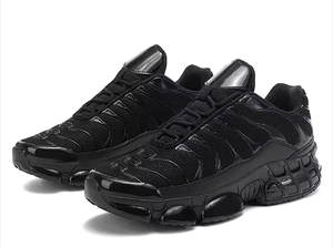 Zapatillas Deportivas Tn Plus para Hombre de Alta Calidad, Transpirables, Ligeras, con Logotipo Original, Suela de Goma Cómoda, Tejido de Algodón - Product Image 4