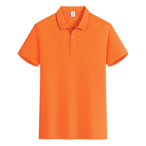 Camiseta Polo de Manga Corta Hecha a Medida, Color Sólido, Poliéster, Uso Diario, Ropa Promocional - Product Image 1