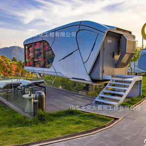 Grand entrepôt mobile, capsule spatiale, B&B, site touristique, B&B de luxe abordable haut de gamme, vente directe d'usine Lubangzhu - Product Image 4
