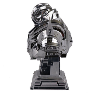 Puzzle en métal 3D, le dernier modèle de tricot de voiture, robot à assembler, découpé au Laser, jouets pour adultes, à monter soi-même, livraison gratuite - Product Image 3