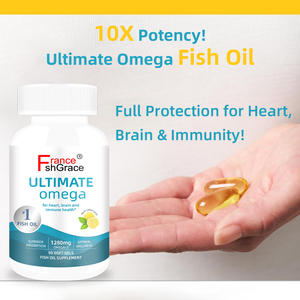 Premium Omega softgel per il supporto del cervello del cuore e della salute immunitaria 90 Softgels integratore Omega per gli uomini e le donne - Product Image 2