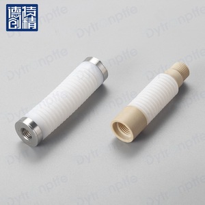 Dechuang <b>PTFE</b> Corrugated Pipe Double Wall Customizable Size Food Beverage Application - Product Image 3