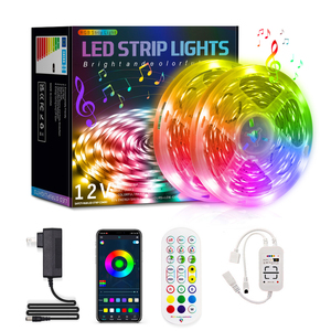 Alexa Google nhà tuya USB ánh sáng dây với ứng dụng âm nhạc và RF điều khiển từ xa cho phòng ngủ bên thanh nhà bếp - Product Image 2