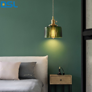 Luci a sospensione a LED moderne per soggiorno camera da letto cucina sala da pranzo illuminazione casa vetro verde scuro lampade a sospensione - Product Image 3