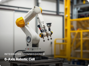 Servicio de Ensamblaje de Equipos de Automatización Industrial, Integración de Líneas Robóticas, Fabricación de Precisión OEM/ODM, Materiales MS/AL/SS304 - Product Image 3