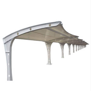 Toldo para Estacionamiento Comunitario, Estructura de Membrana para Exteriores, Cobertizo para Estacionamiento, Toldo para Bicicletas Eléctricas para Hospitales y Comunidades - Product Image 5
