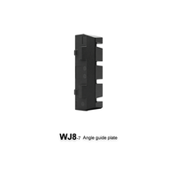 Plaque de guidage inclinée WJ8-7 pour système de fixation de rail WJ-8, norme CN TB/T 3395.5, dalle sans ballast pour voie ferrée à grande vitesse