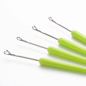 Vente en gros de manche fin teinture pour perruque outil de langue crochet en plastique salon de coiffure - Product Image 6