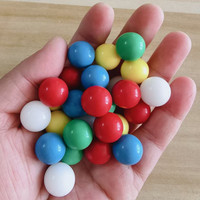 Balle en plastique POM solide de 17,27 mm (cal. 68) couleur personnalisée, en polyoxyméthylène, en stock, offre spéciale