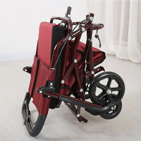 Chariot Offre Spéciale de supermarché avec le caddie d'aides à la marche de roue avant de siège pour les personnes âgées