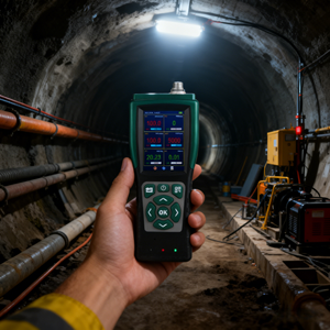 Industrial <strong>Portable</strong> <strong>Gas</strong> Analyzer CH4 <strong>O2</strong> CO H2S Handheld <strong>Gas</strong> Detection <strong>Meter</strong> with Rechargeable Battery - Product Image 1