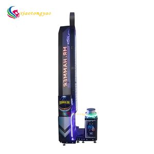 Machine de jeu d'arcade de boxe à monnayeur - Version anglaise adaptée aux enfants - Certifiée CE pour les centres de jeux - Nouveau King Hammer Gym Boxing - Product Image 5