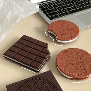 Quirky Biscuit Self-Adhesive Sticky Notes Cultural Creative Chocolate Scented 9x10cm <b>Mini</b> <b>Notebooks</b> Cute Fun Back-to-School - Product Image 6