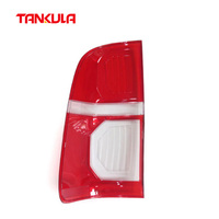 Pièces de carrosserie automobile HANDA, feu arrière, boîtier de feu arrière, couvercle de lentille de feu arrière transparent pour Toyota Hilux Vigo 2011