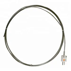 High accuracy E type sheathed thermocouple with fast response