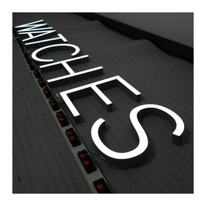 Barra personalizada iluminada para barco, letras de Metal con alfabeto iluminado de 12 voltios, letrero <span class=keywords><strong>Led</strong></span>, precio de tienda - Product Image 1