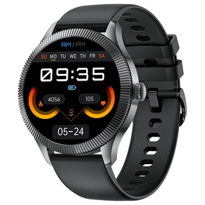 DF M56 SmartWatch AI assistente vocale Fitness Tracker bussola App della fotocamera controlla la frequenza cardiaca anziana Android in acciaio inossidabile - Product Image 5