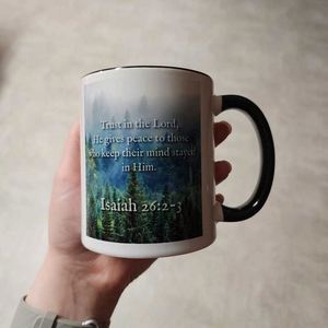 Tasses personnalisées par sublimation, impression intégrale du logo, tasse à café changeante de couleur, impression sur tasse magique vierge de 11 oz - Product Image 2