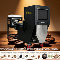 Machine de tri des grains de café par couleur |   Équipement de tri optique miniature pour les torréfacteurs de café de spécialité
