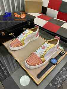 Chaussures de sport tendance pour hommes et femmes, décontractées, avec doublure en cuir véritable, fermeture à lacets, qualité originale et mode. - Product Image 5