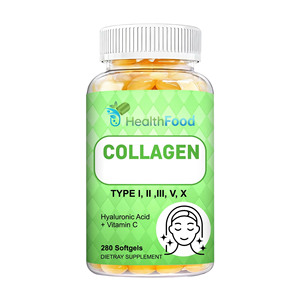 Cápsulas de Colágeno de Buena Calidad que Promueven la Flexibilidad de las Articulaciones y una Digestión Saludable con Suplemento Dietético de Sodio - Product Image 1