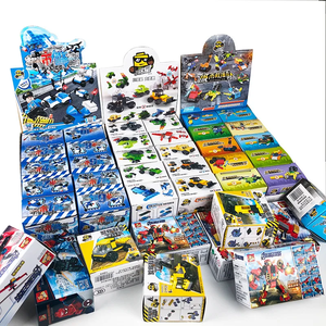 Set di ingranaggi in plastica per costruzioni per bambini, <span class=keywords><strong>8</strong></span> in 1, giocattoli puzzle da assemblare in scatola a sorpresa, confezionati in piccoli regali - Product Image 2