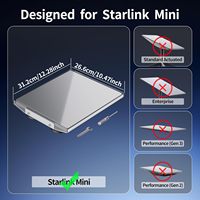 Casing Pelindung Super Kuat Starlink Mini Mount Tahan Air, Tahan Angin, Tahan Hujan Es untuk Mobil SUV RV Van