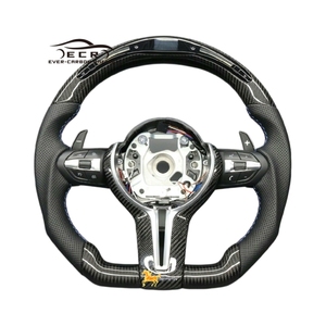 Volante Deportivo LED Ever-Carbon Racing ECR, <span class=keywords><strong>Precio</strong></span> de Fábrica, para BMW X5 F20 F10, Volante de Fibra de Carbono - Product Image 1